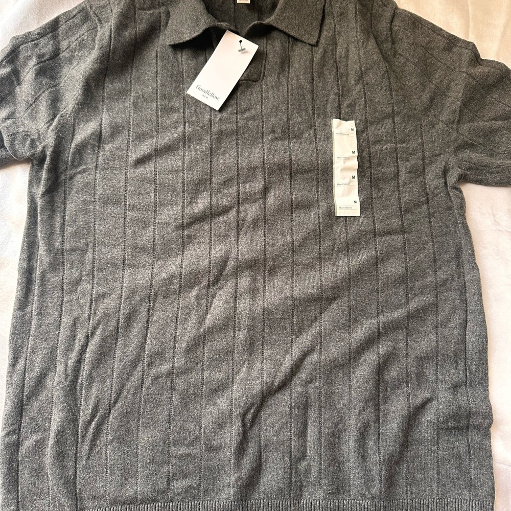Brooks Brothers Charcoal Polo Shirt